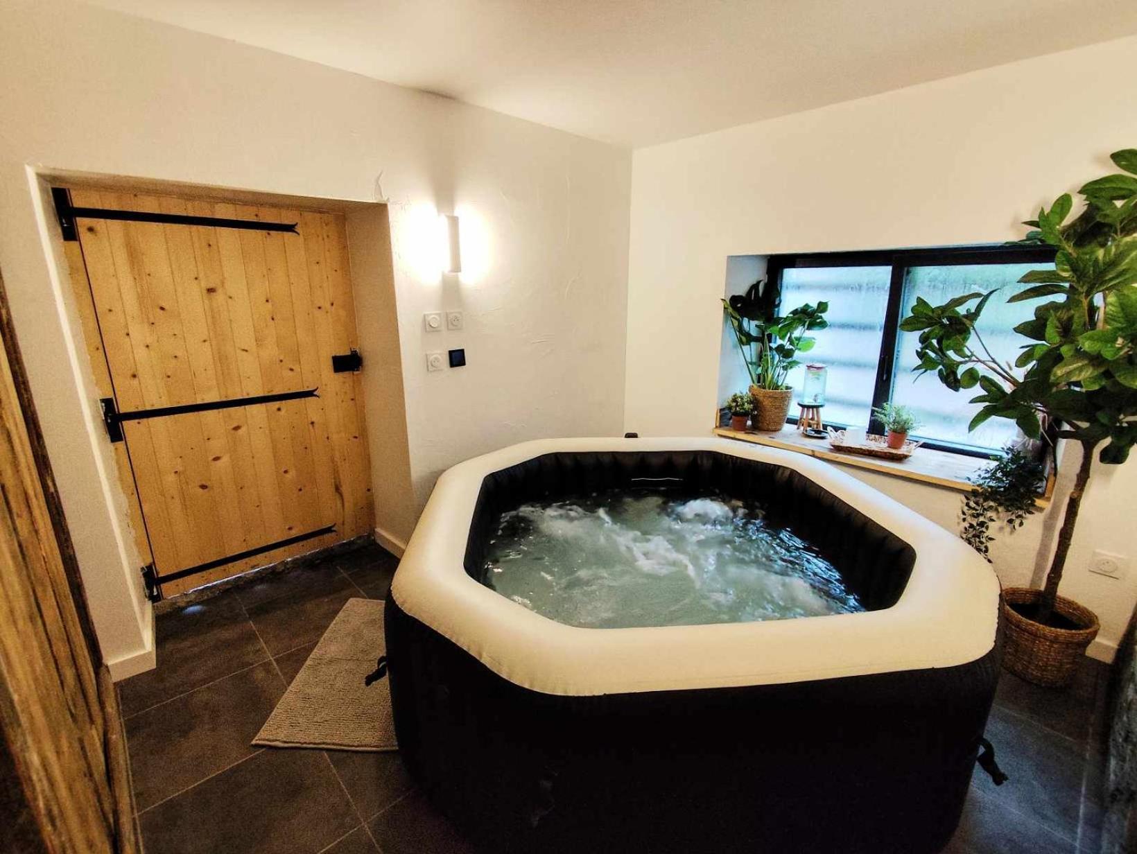 Apartment La Grange Savoyarde-spa-piscine-proche Lac-charme-détente- 3 Etoiles Lathuile